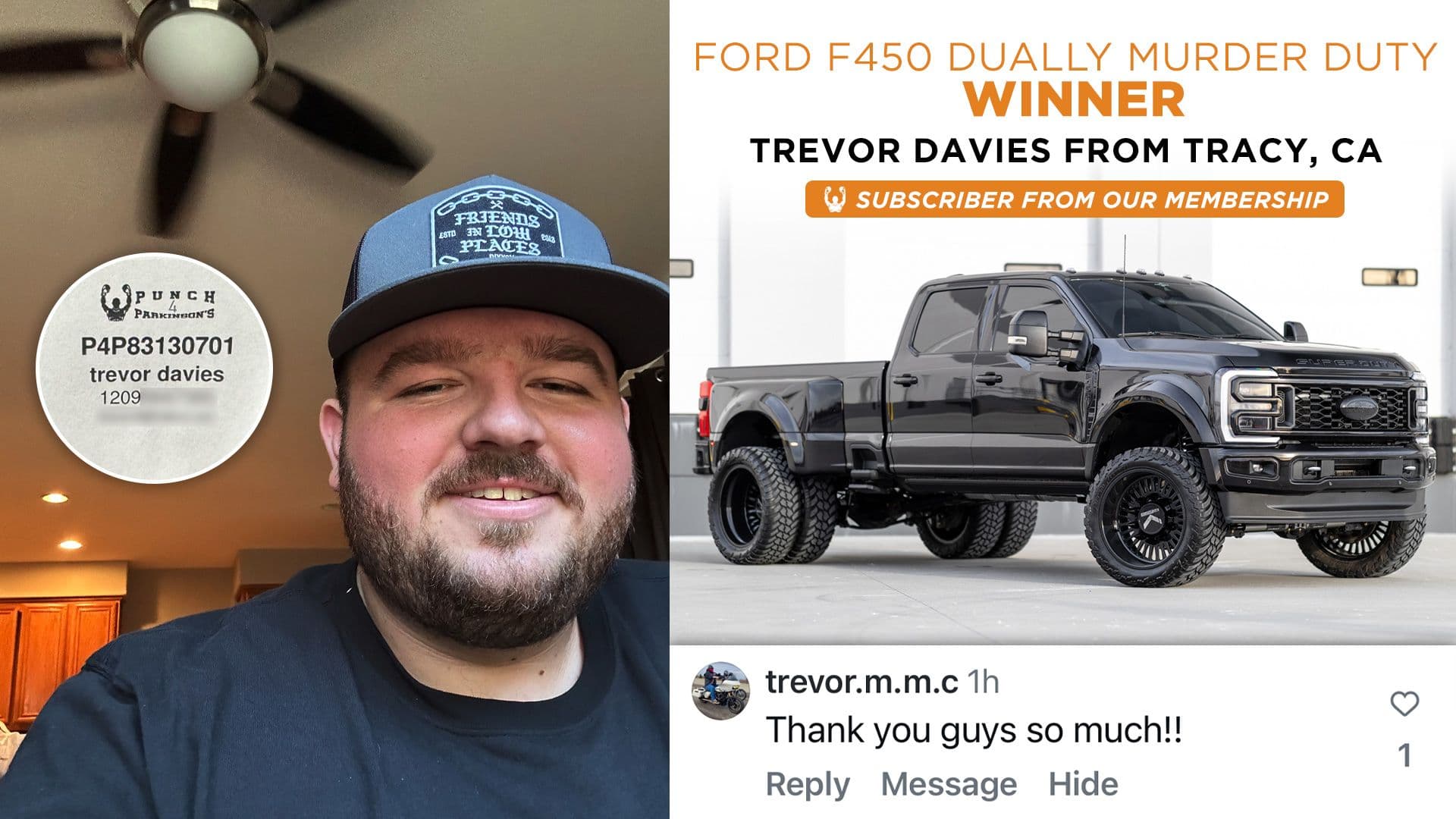 Trevor Davies Winner