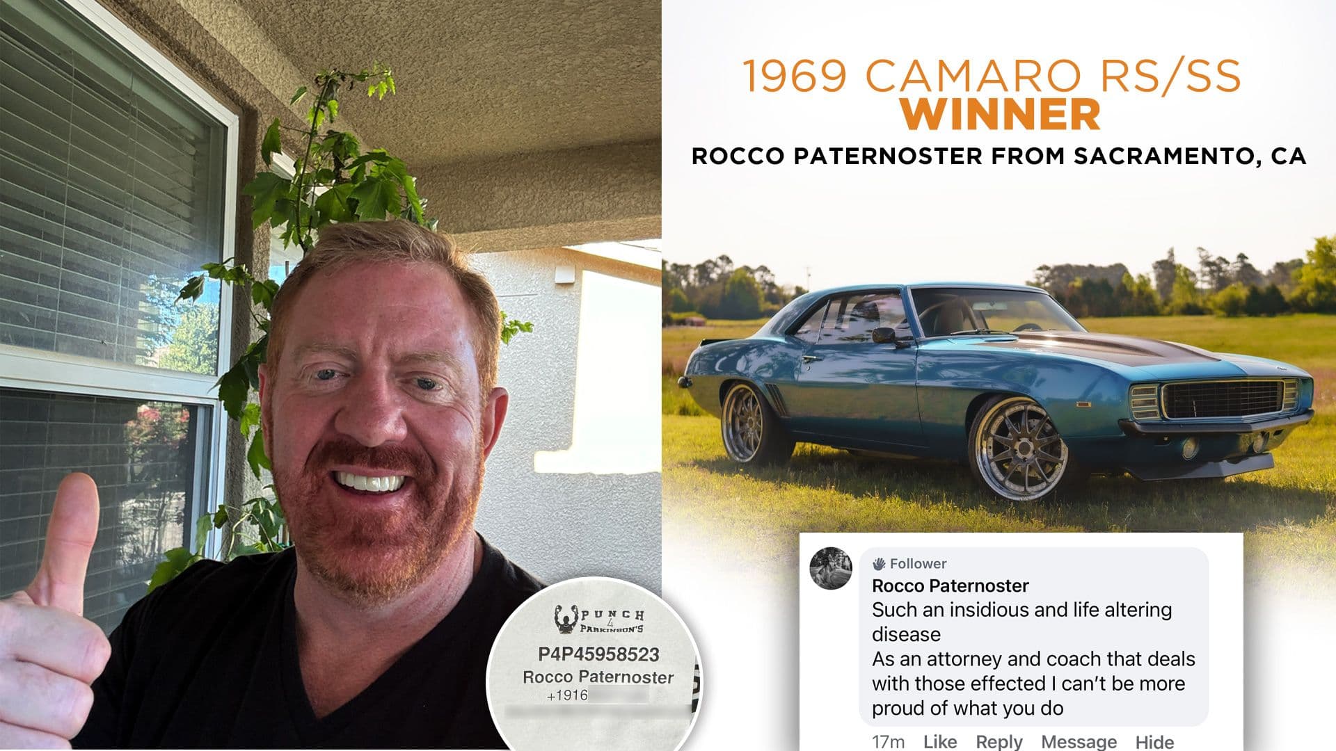 Rocco Paternoster Winner
