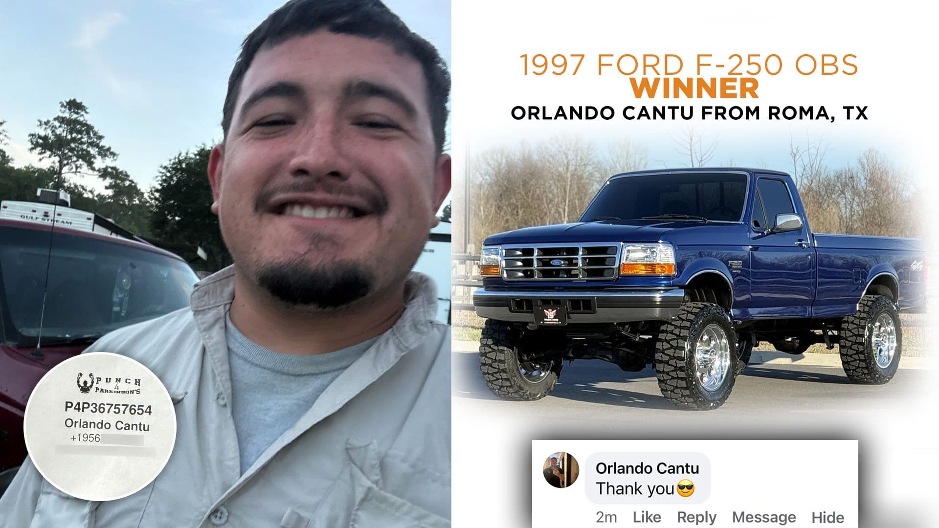 Orlando Cantu Winner