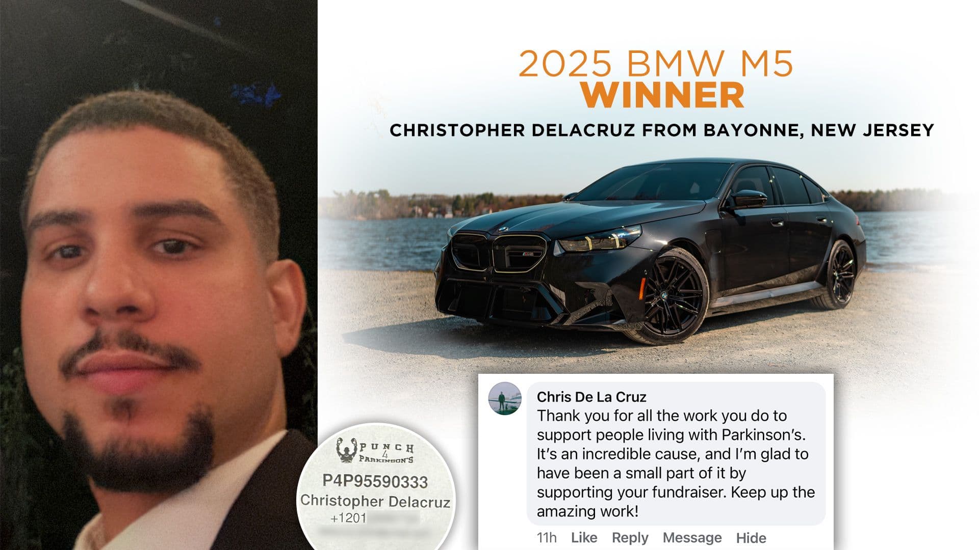 Christopher Delacruz Winner