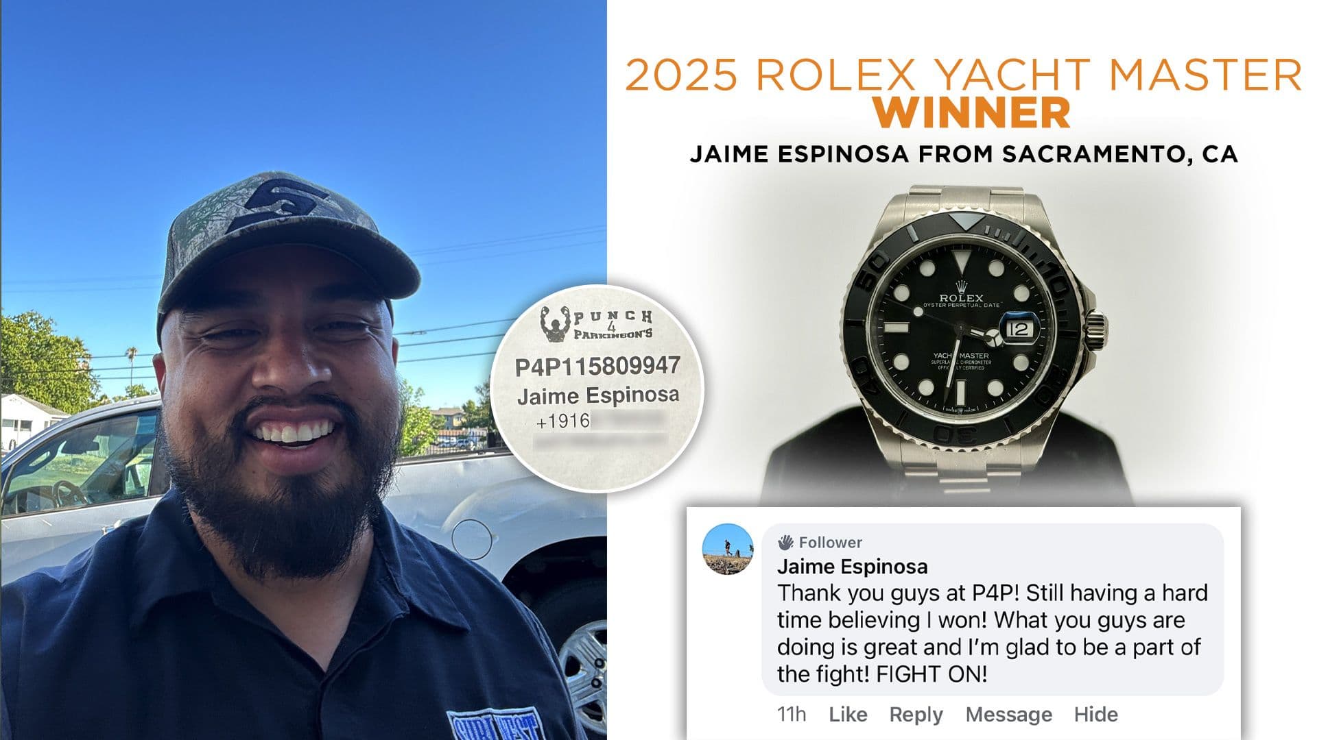 Jaime Espinosa Winner